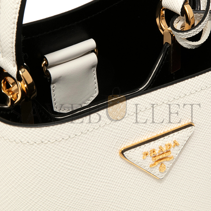 PRADA SAFFIANO SMALL PANIER BUCKET BAG 1BA217 (18*17*10.5cm)